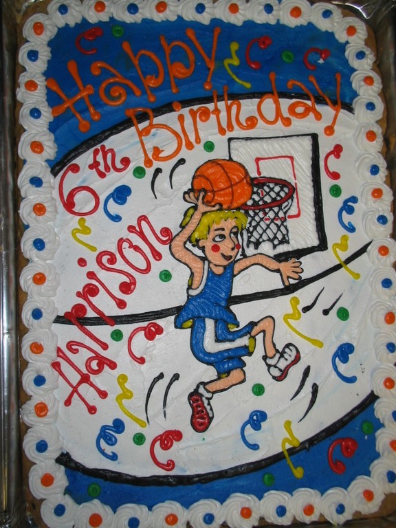 BASKETBALL SHEET COOKIE - Click Image to Close